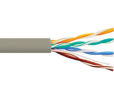 ICC Cat 5E, 350 UTP, Solid Cable, 24G, 4P, CMR, 1,000 FT, Grey, Part# ICCABR5EGY NEW