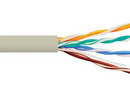 ICC Cat 6, 500 UTP, Solid Cable, 23G, 4P, CMR, 1,000 FT, White, Part# ICCABR6VWH