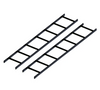 ICC Ladder Rack 5′ Cable Runway Straight Section in 2-Pack to Make 10′, Part# ICCMSLSTV5
