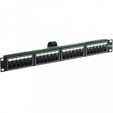 ICC Patch Panel, F/Telco, 8P2C, 24-Port, 1 RMS, Part# ICMPP24TF2
