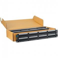 ICC Patch Panel, CAT 6, 48-Port, 2 RMS, 6 Pack of ICMPP04860, Part# ICMPP4860V