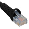 ICC PATCH CORD, CAT 5e, MOLDED BOOT, 14' BK Stock# ICPCSJ14BK