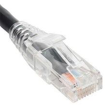 ICC Patch Cord, CAT 5E, Molded Boot, 3 FT, Clear, Part# ICPCSP03BK