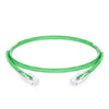 ICC Patch Cord, CAT5e, Clear Boot, 25' Green, Low Profile, Assembled Snag-Free Strain Relief, Part# ICPCSP25GN