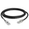 ICC Patch Cord, CAT 6, Clear Boot, Black, 7', Part# ICPCST07BK