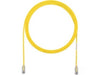 ICC Patch Cord, CAT 6, Clear Boot, Yellow, 10', Part# ICPCST10YL