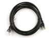 ICC Patch Cord, CAT 6, Clear Boot, Black, 14', Part# ICPCST14BK