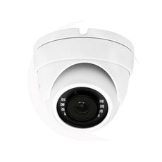 ENS 1/3" 2MP Fixed Lens Eyeball Dome Camera, 2.8mm Lens, 30fps@2MP, DWDR, IP66, PoE, Part# IP-IRD2S02-W-2.8