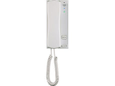 AIPHONE SIP Compatible IP Audio Sub Station Hands-free or Privacy Handset (White), Part# IX-RS-W