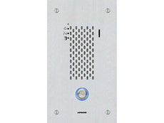 AIPHONE SIP Compatible Flush Mounted IP Door Station Vandal Resistant Stainless Steel Cover, Part# IX-SSA