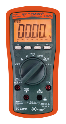 Tempo MM200 - Multimeter, 6000 Count