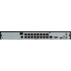 SPECO 16 Channel 4K H.265 NVR with PoE and 2 SATA- 2TB, Part# N16NRP2TB