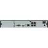 SPECO 4 Channel 4K H.265 NVR with PoE and 1 SATA- 8TB, Part# N4NRL8TB