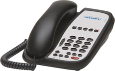 Teledex ND2205S, I Series – VoIP Corded Phone, 2 Line, Black, Part# IV120S5D3