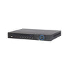 Dahua 4K 16CH 1U NVR w/8 PoE, 256Mbps, HDMI/VGA, 8CH Alarm, 2 SATA, Part# NVR302A-16/8P-4K