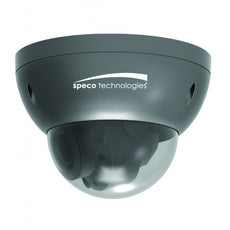 SPECO 2MP Intensifier IP Dome Camera, 2.8-12mm Motorized Lens, Dark Grey Housing, Part# O2iD21M