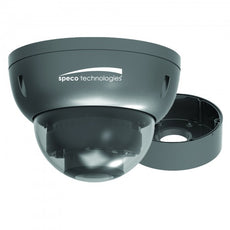 SPECO 2MP Intensifier IP Dome Camera, 2.8mm Lens, Dark Grey Housing, Included Junc Box, Part# O2iD22