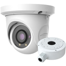 4MP Turret IP Camera,IR, 2.8mm lens, White housing, Included Junc Box, Part# O4DT5