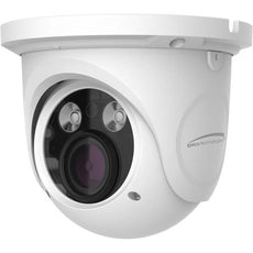 4MP Turret IP Camera,IR, 3.3-12mm Motorized lens, White housing, Included Junc Box