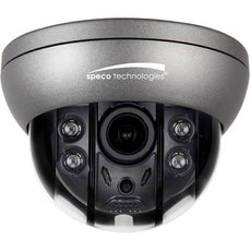 Speco Technologies 4MP FIT Dome IP Camera, 2.8-12mm motorized lens, Grey Housing
