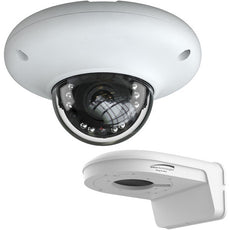 4MP Mini Dome IP Camera,IR, 2.8mm lens, White housing, Included Wall Bckt, O4MD3