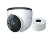 Speco O4VT1, 4MP H.265 IP Turret Camera, IR, 2.8mm Fixed Lens w/ Junction Box, White, NDAA