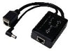 Power POE Splitter, 48VDC 802.3af POE In, 12VDC @ 1A Out, w/ RJ45 socket, Part# POE-MSPLT-4812P-F