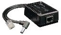 POE splitter, 48V 802.3af/at POE IN , 24V @ 0.5A Out, 12W, 5.5x2.1 Barrel Connector, Part# POE-MSPLT-4824