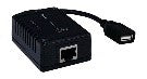 Splitter 802.3af/at PoE In,USB 15W Out, Part# POE-MSPLT-USB