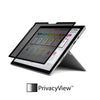 PrivacyView™ Magnetic Privacy Filter for 12.3" Microsoft® Surface® Pro 5 & 6 Tablet - Black - TAA Compliant, Part# PV00019-B1