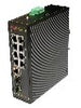 Industrial Gigabit Switch,8x 802.3at PoE, 2x SFP, 48VDC Input, Managed, Part# TP-SW8G-2SFP