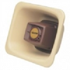 Valcom Clarity Flexhorn 4 Watt 25V Transformer  Beige, Part# S-604-25-BGE