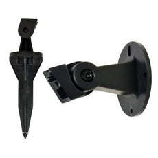 Speco Black Ground Mount & Black Wall Mount Part# SP6PMNTB