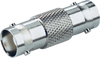 ENS Dual Female BNC Splice Female/Female, ZINC, Part# ST-AX305