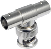 ENS BNC Male to T Adapter BNC Female, ZINC, Part# ST-AX313