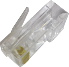ENS RJ45 Pin Connector, CAT5e crimp, Part# ST-AX314
