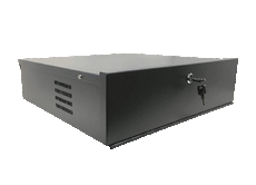 DVR Lock Box with Fan 18" x 18" x 5", Part# ST-LB01
