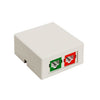 Surface Mount Connector Kit - CAT3 voice Jack - White, Part# 135-0265