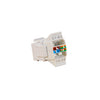 Flush Mount Kit - Tool-less CAT6 - Elec Ivory, part# 135-0284