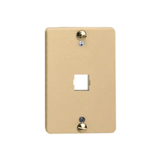 Flush Mount Kit - Tool-less CAT6 - Elec Ivory, part# 135-0284
