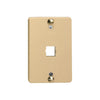 Flush Mount Kit - Tool-less CAT6 - Elec Ivory, part# 135-0284