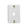 Flush Mount Kit - CAT3 gel-filled voice - White, Part# 135-0033