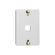 Flush Mount Kit - CAT3 voice - White, Part# 135-0249