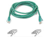 A3L980-05-GRN-S - Belkin International Inc 5ft Cat6 Snagless Patch Cable, Utp, Green Pvc Jacket, 23awg, 50 Micron, Gold Pla - Belkin International Inc