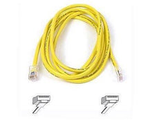 A3L980-25-YLW-S - Belkin International Inc Patch Cable - Rj-45 (m) - Rj-45 (m) - 25 Ft - Utp - ( Cat 6 ) - Yellow - Belkin International Inc