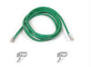 A3L791-12-GRN - Belkin International Inc Network Cable - Rj-45 (m) - Rj-45 (m) - 12 Ft - Utp - ( Cat 5e ) - Green - Belkin International Inc