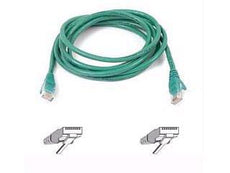 A3L791-20-GRN-S - Belkin International Inc Patch Cable - Rj-45 (m) - Rj-45 (m) - 20 Ft - ( Cat 5e ) - Green - Belkin International Inc