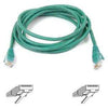 A3L980-06-GRN-S - Belkin International Inc 6ft Cat6 Snagless Patch Cable, Utp, Green Pvc Jacket, 23awg, 50 Micron, Gold Pla - Belkin International Inc