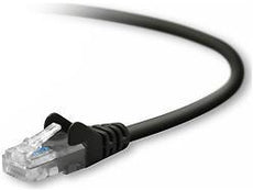 Belkin International Inc Patch Cable - Rj-45 (m) - Rj-45 (m) - 1 Ft - Utp - ( Cat 5e ) - Black