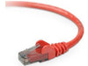 A3L980-03-RED-S - Belkin International Inc 3ft Cat6 Snagless Patch Cable, Utp, Red Pvc Jacket, 23awg, 50 Micron, Gold Plate - Belkin International Inc